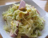 千切りキャベツ＊炒めて朝ご飯作り方6写真