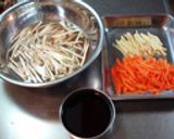 牛肉と根菜のしぐれ煮作り方1写真