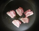 九条ネギと豚肉の和風パスタ作り方3写真
