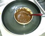 バレンタイン☆噛むととろける2層チョコ作り方2写真