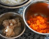 蟹とにんじんの簡単❤炊き込みピラフ作り方1写真