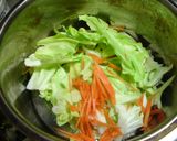 台湾家庭料理☆キャベツの漬物☆作り方1写真