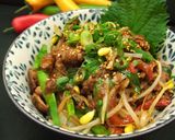 プルコギ風丼ぶり作り方4写真