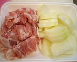 ♡フライパンdeふわとろりん♡他人丼♡作り方1写真