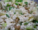 ♫納豆と豆腐のღふわふわღ焼き♫作り方3写真