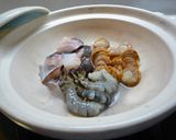 海鮮豆乳キムチ鍋作り方3写真