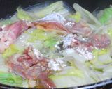 ピリ辛激ウマ☆白菜と豚肉の豆板醤炒め煮作り方5写真