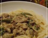 パスタソースに♪豚肉のカレークリーム煮作り方7写真