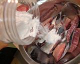マヨ＆醤油で＜アジと野菜のソテー＞♪作り方6写真
