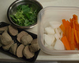 煮込んでウマ味！いわしのつみれ汁作り方1写真