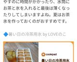 暑い日の冷茶用氷作り方10写真
