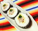 ビックリ✿ラーメンの具入り❀海苔巻き✿作り方5写真