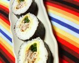 ビックリ✿ラーメンの具入り❀海苔巻き✿作り方6写真