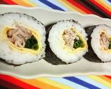 ビックリ✿ラーメンの具入り❀海苔巻き✿作り方7写真