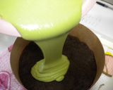 抹茶チーズケーキ作り方6写真