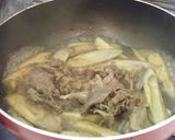 ✿我が家の牛肉とごぼうの甘辛煮✿作り方4写真