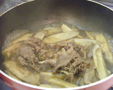 ✿我が家の牛肉とごぼうの甘辛煮✿作り方4写真