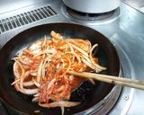 チキンとキムチの炒め物作り方4写真