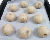 黒糖くるみレーズンパン作り方4写真