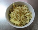 生姜のきんぴら作り方1写真