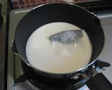 ほうじ茶ミルクティー♪作り方2写真