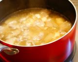 ✿崩し豆腐入り♡豚ごぼうスープ✿作り方3写真
