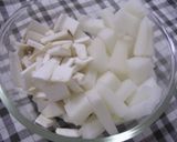 ごまの香り★大根と豚肉のオイスター炒め♪作り方1写真