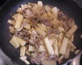 ごまの香り★大根と豚肉のオイスター炒め♪作り方3写真