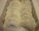 ニラとネギたっぷり水餃子で温まろう～♪♪作り方3写真