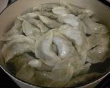ニラとネギたっぷり水餃子で温まろう～♪♪作り方4写真