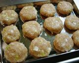 甘酢がおいしい♪簡単・鶏つくねの磯辺焼き作り方3写真