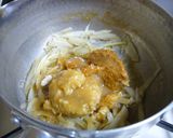 『ピーナッツの生姜味噌風味』作り方2写真