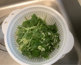 旬！わさびの花のおひたし作り方1写真