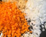 油揚げ×厚揚げW使い！肉なし大満足ガパオ作り方1写真
