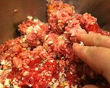 肉肉♪ジューシーなハンバーグっ作り方5写真