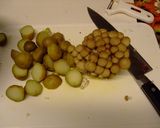 夏野菜を乗せて♪フルーティなカレー作り方2写真