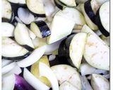 ナスとアスパラの ♪ トマトパスタ ♪作り方5写真
