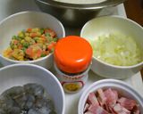 炊飯器で簡単！！★エビピラフ★作り方2写真