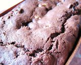 簡単★濃厚❤チョコ＆ラムレーズンケーキ作り方9写真