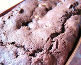 簡単★濃厚❤チョコ＆ラムレーズンケーキ作り方9写真