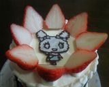 バースデーケーキ（キャラデコ）2段作り方21写真