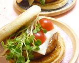 照り焼きがんもバーガー作り方6写真