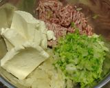 お豆腐たっぷり!白菜のかわりメンチカツ作り方4写真
