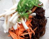 残り野菜でもずくのかき揚げ作り方1写真