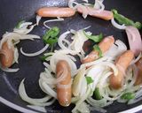 焼きそば麺でナポリタンチーズ焼き作り方2写真