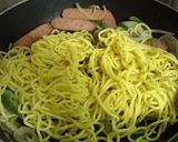 焼きそば麺でナポリタンチーズ焼き作り方3写真
