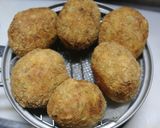お豆腐たっぷり!白菜のかわりメンチカツ作り方8写真