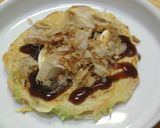 燻製さきいかのふんわりお好み焼き作り方7写真