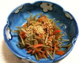 味つけは白だしだけ☆きんぴらごぼう作り方5写真