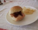 魚肉ソーセージdeフィッシュバーガー作り方5写真